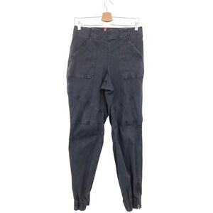 SPANX Women's Jogger Twill Pants‎ Large Gray Casual Comfortable Stretch Pull On